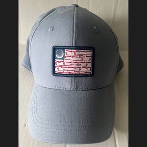 Tommy Bahama Men's Blue Snapback Golf Flag Baseball Cap NWT